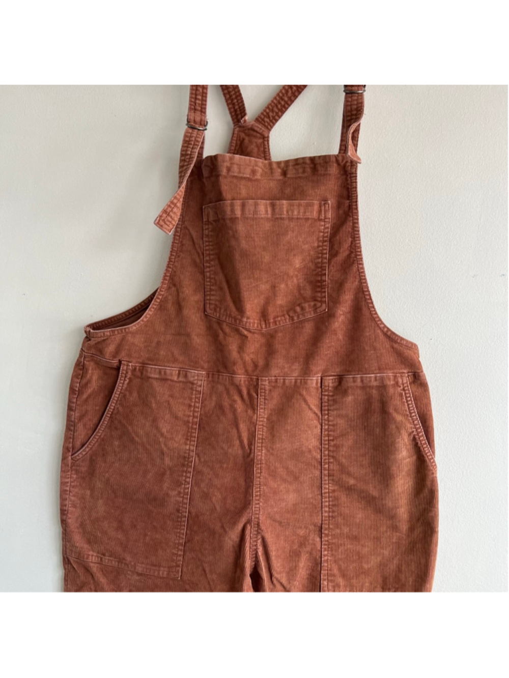Aerie Corduroy Overalls L Brown